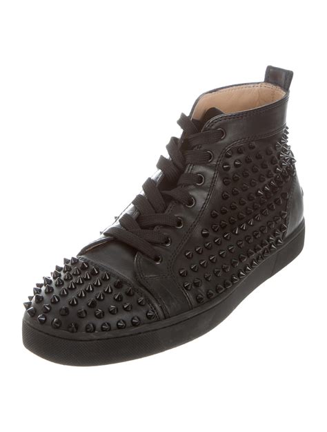 louis vuitton spike trainers.